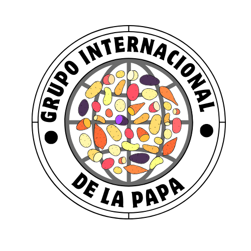Logo del Grupo Internacional de la Papa. Convocante de la Jornada Internacional de Soberanía Alimentaria.